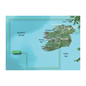 Garmin BlueChart® g3 Vision® HD - VEU005R - Ireland, West Coast - microSD™SD™