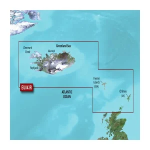 Garmin BlueChart® g3 Vision® HD - VEU043R - Iceland & Faeroe Islands - microSD™/SD™